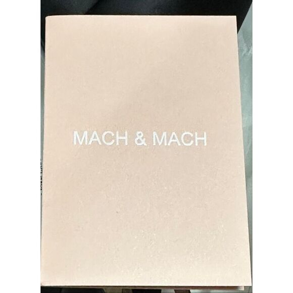 MACH & MACH Bow Chain embellished satin platform pumps NWB Size 37.5 - Picture 13 of 14